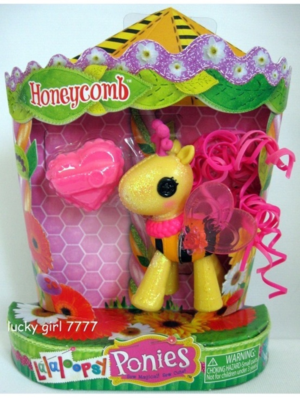 NEW Bee HONEYCOMB LaLaLoopsy Horses Pony Ponies VHTF 2013 Release Factory Sealed